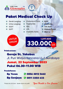 MCU Gleneagles 22 September 2023 Paroki Santo Yakobus Surabaya