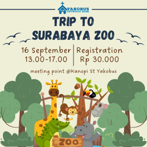 YCK 16 September 2023 Trip to Surabaya Zoo Paroki Santo Yakobus Surabaya