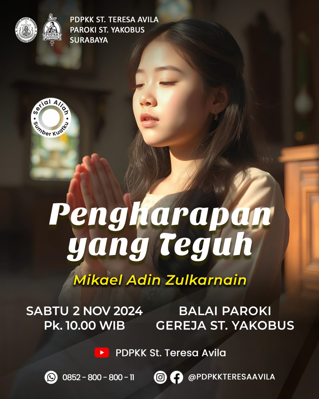 PDPKK Avila 02 November 2024 Pengharapan Yang Teguh Paroki Santo Yakobus Surabaya