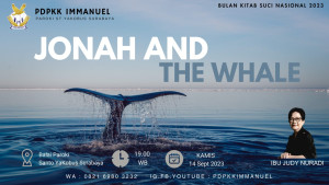 PDPKK Imanuel 14 September 2023 Jonah and Whale Paroki Santo Yakobus Surabaya