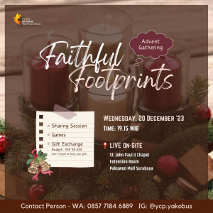 YCP Gathering Faithful Footprints Paroki Santo Yakobus Surabaya